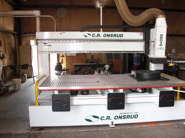 CR Onsrud 96C18 4x8 Super Duty Router, Machine ID: 5329